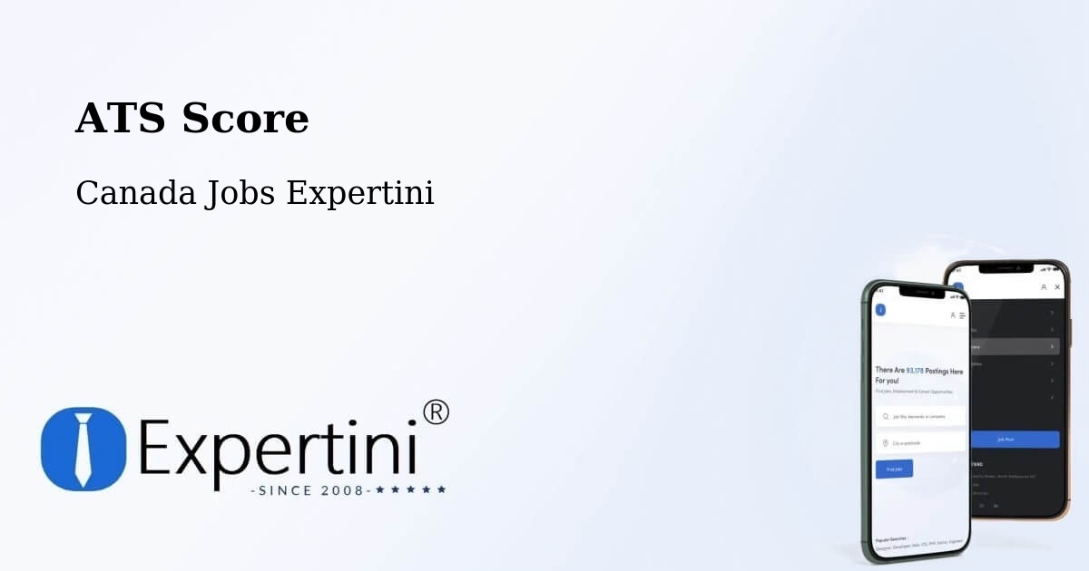 Resume ATS Score & Job Description Match Tool – Pickering - Canada Jobs Expertini